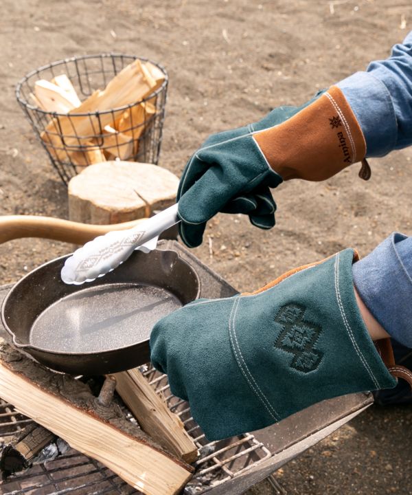 Leather Suede Work Gloves