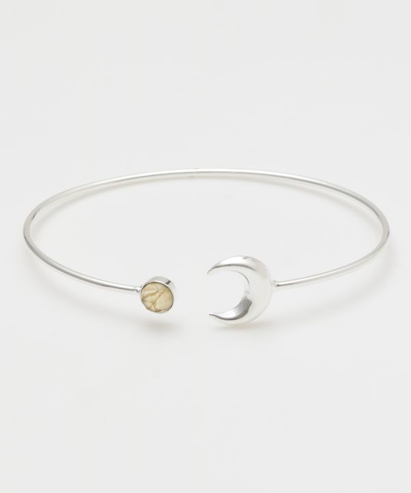 Crescent hot sale moon bangle