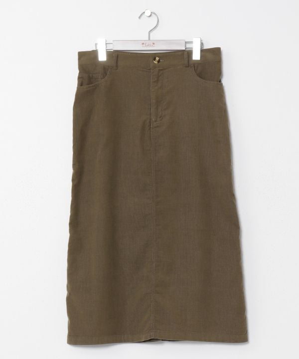 SURF＆Palms Corduroy Skirt - Ametsuchi