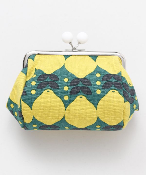 Retro Modern GAMAGUCHI Barrel Shaped Pouch - Ametsuchi