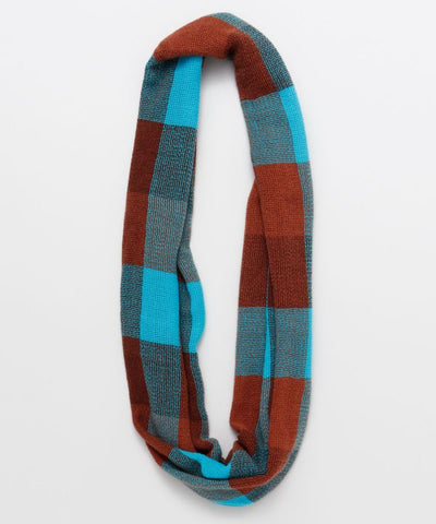 Plaid Volume Snood