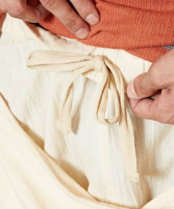 Layered Wrap Harem Pants - Ametsuchi