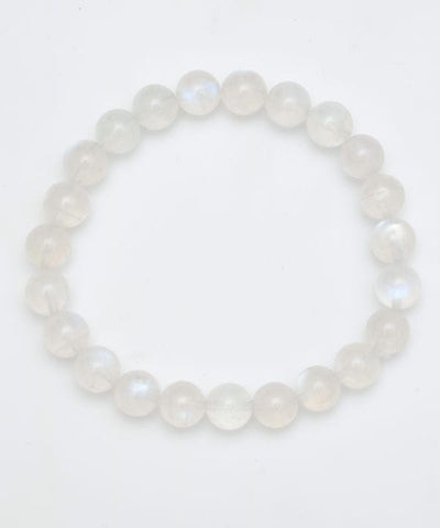 8mm Rainbow Moonstone Bracelet