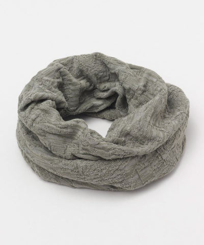 Paisley Jacquard Knit Versatile Snood