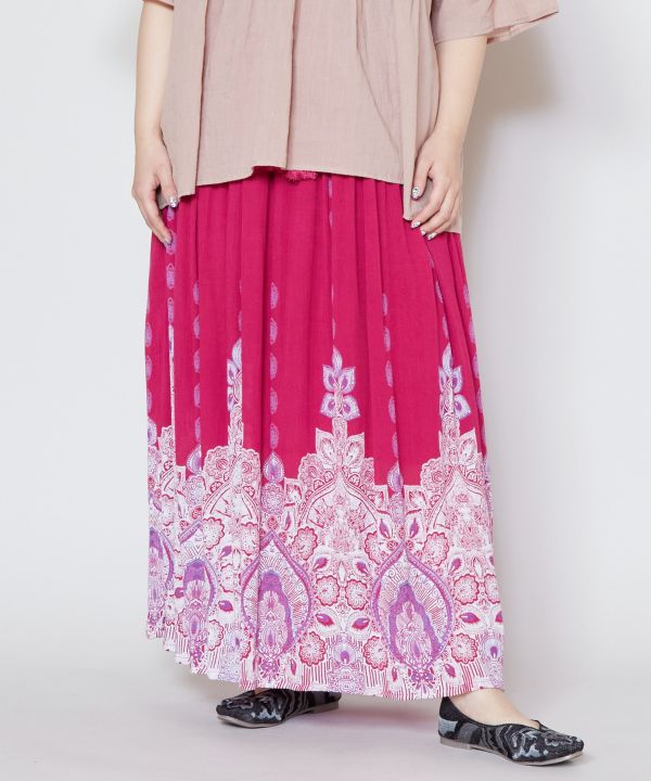 Cotton Crepe Skirt