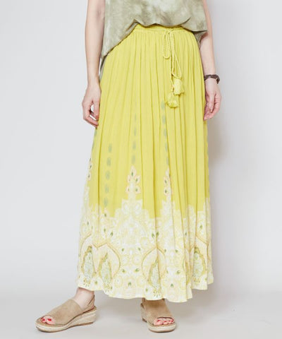 Cotton Crepe Skirt