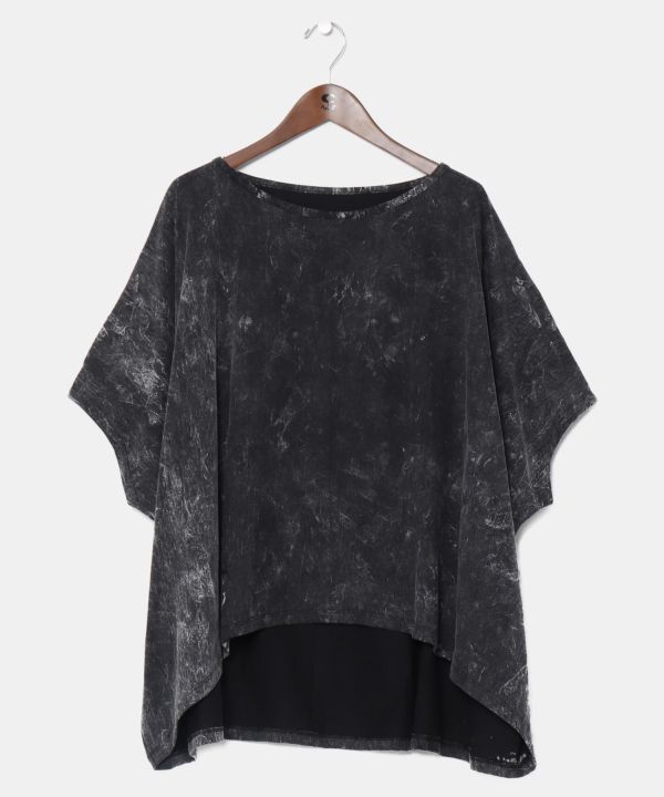 Acid Wash Oversized Top