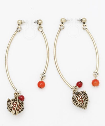 HOZUKI Clip Earrings