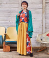 Japanese Camellia Wide Pants