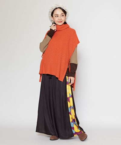 Japanese Camellia Wide Pants