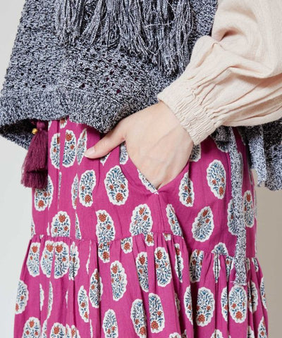 Block Print Style Skirt