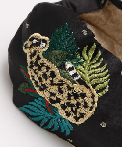 Animal Embroidered Headband