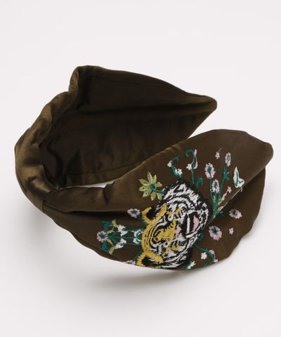 Animal Embroidered Headband