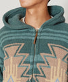 Thick Knit Zip Up Hoodie