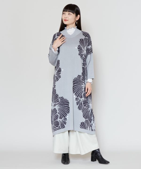 GINNAN - Long Knitted Dress