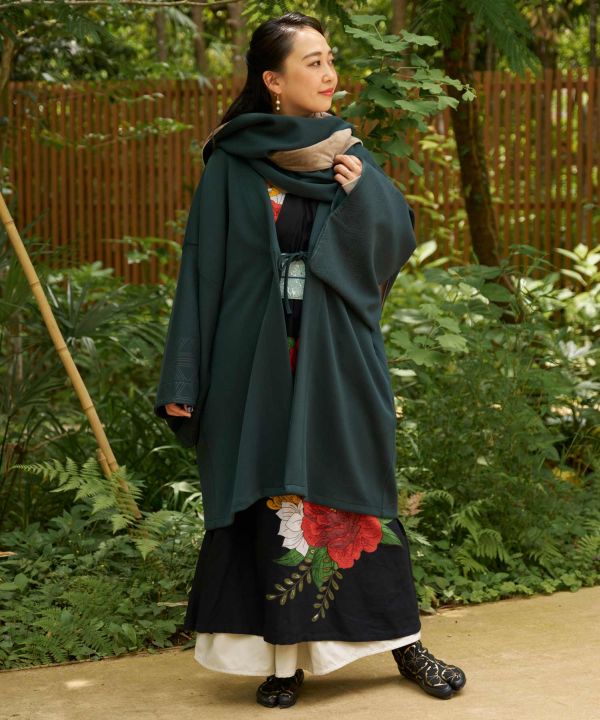 KUMIKO Pattern Haori Jacket