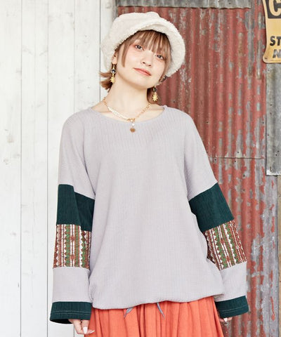 Easygoing Patchwork Top