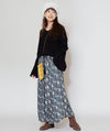 Navajo Pattern Wide Leg Trousers