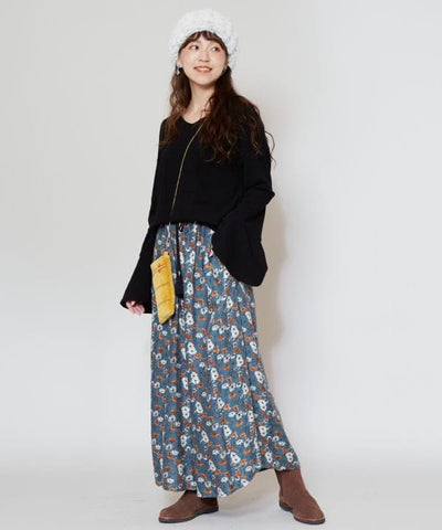 Navajo Pattern Wide Leg Trousers