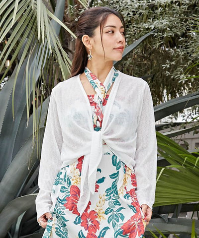 Maomao Sheer Short Cardigan