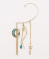 Moon Charm Earhook