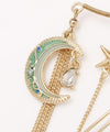 Moon Charm Earhook