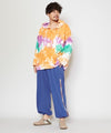 Tie Dye Waffle Oversized Hoodie