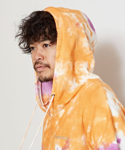 Tie Dye Waffle Oversized Hoodie