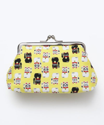 NIPPON MINGEI - GAMAGUCHI Kiss Lock Pouch