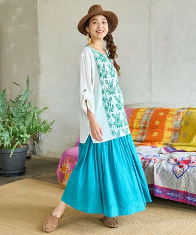Cotton Crepe Kurta Top