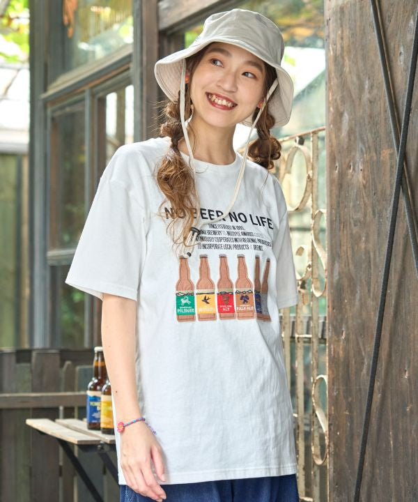 YOKOHAMA BEER x GRN x AMINA Beer Tee