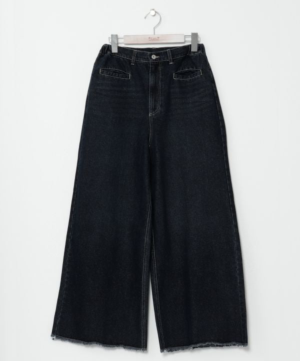 SURF＆Palms Washed Denim Flare Pants