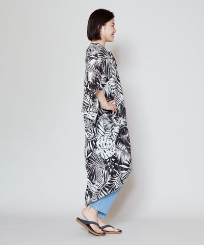 UV Protection Botanical Kimono