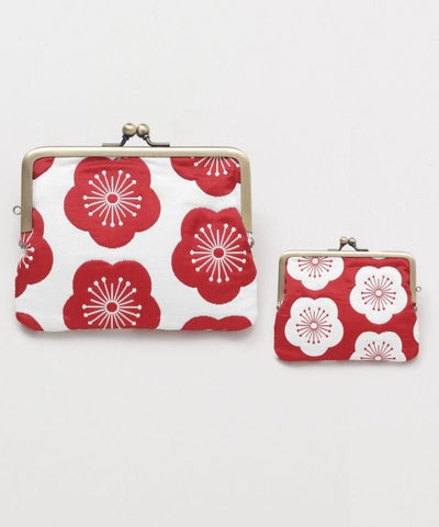 HANA FUKURE - Matelasse GAMAGUCHI Flat Purse