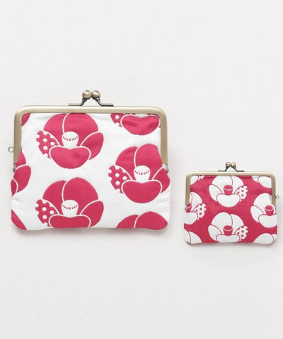 HANA FUKURE - Matelasse GAMAGUCHI Flat Purse