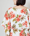 Botanical Poncho Top