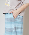 SURF＆Palms Striped Wide Leg Pants