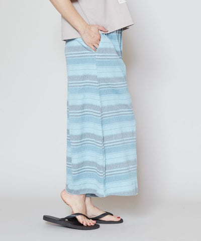 SURF＆Palms Striped Wide Leg Pants