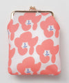 KOKESHI Flower Rectangle Gamaguchi Pouch