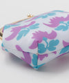 KOKESHI Flower Gamaguchi Clasp Pouch