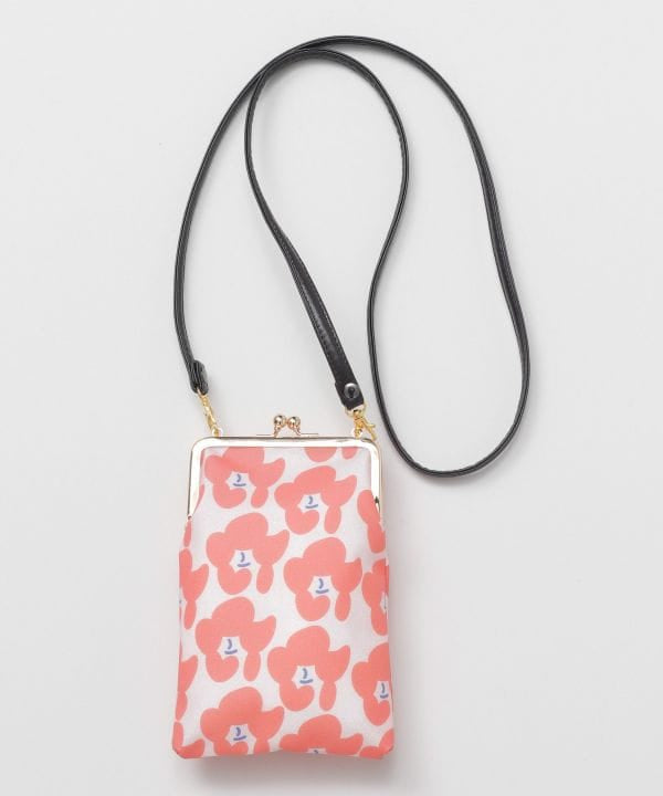 KOKESHI Flower Vinyl Gamaguchi Shoulder Bag