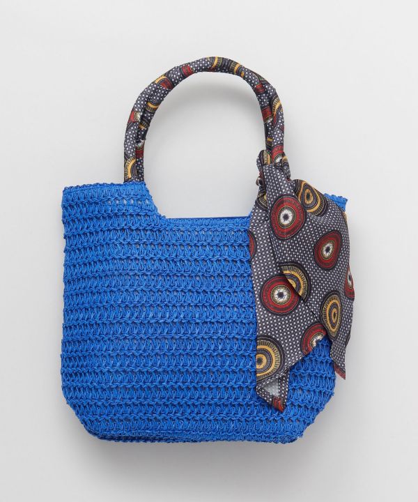 Kitenge Pattern Handle Handbag