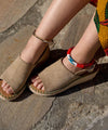 Kerala Wedge Sandals