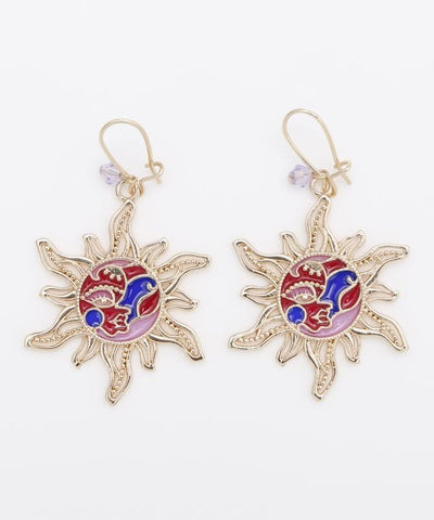 Sun Moon Earrings