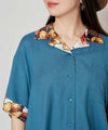 Calavera Open Collar Shirt