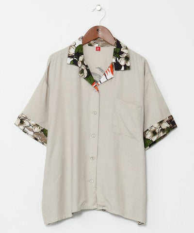 Calavera Open Collar Shirt