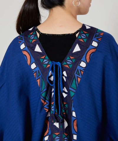 Geometric Dolman Sleeve Top