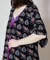 UV Pprotection Rayon Crepe Kimono