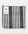 Striped Square Pouch