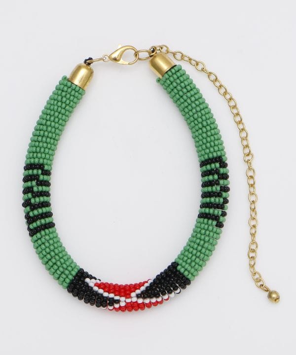 African Inspired Beaded Anklet